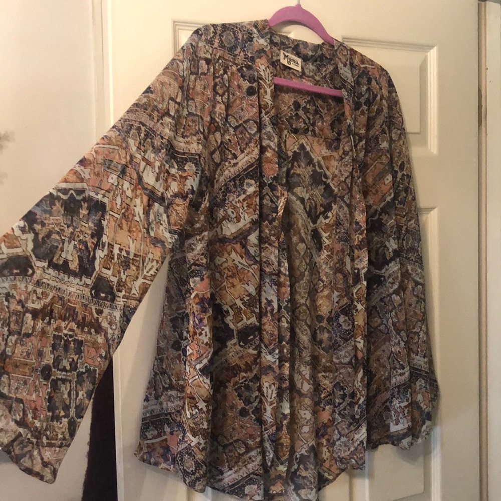 Show Me Your Mumu Bell Sleeve Blouse
